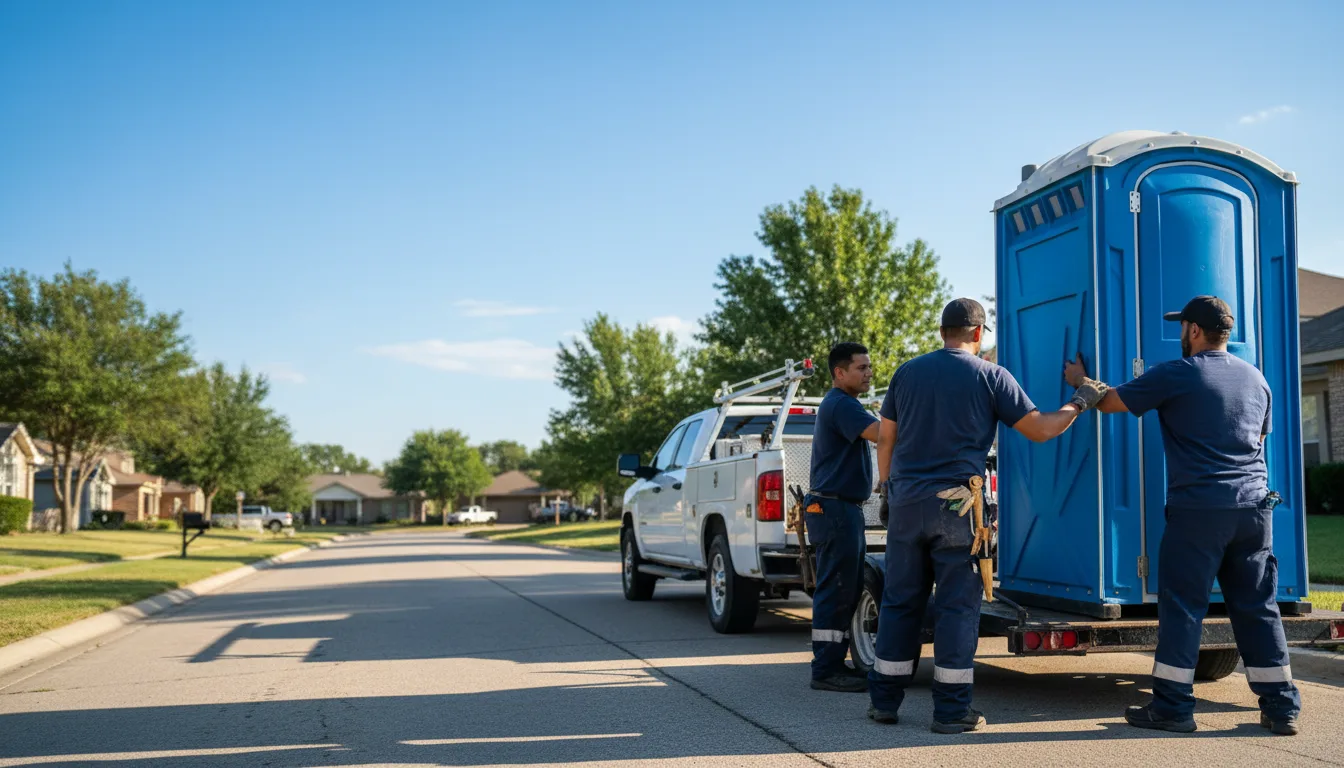 Portable Toilet Rental in Piqua, OH near me